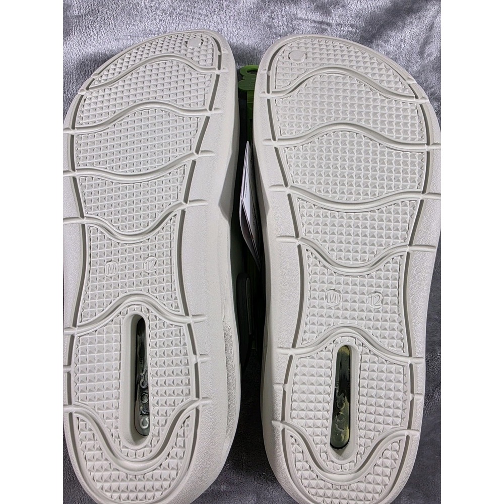 Crocs Inmotion Sage‎ Green Marbled Clog Men's Size 12 Slip On Shoes - Picture 4 of 4